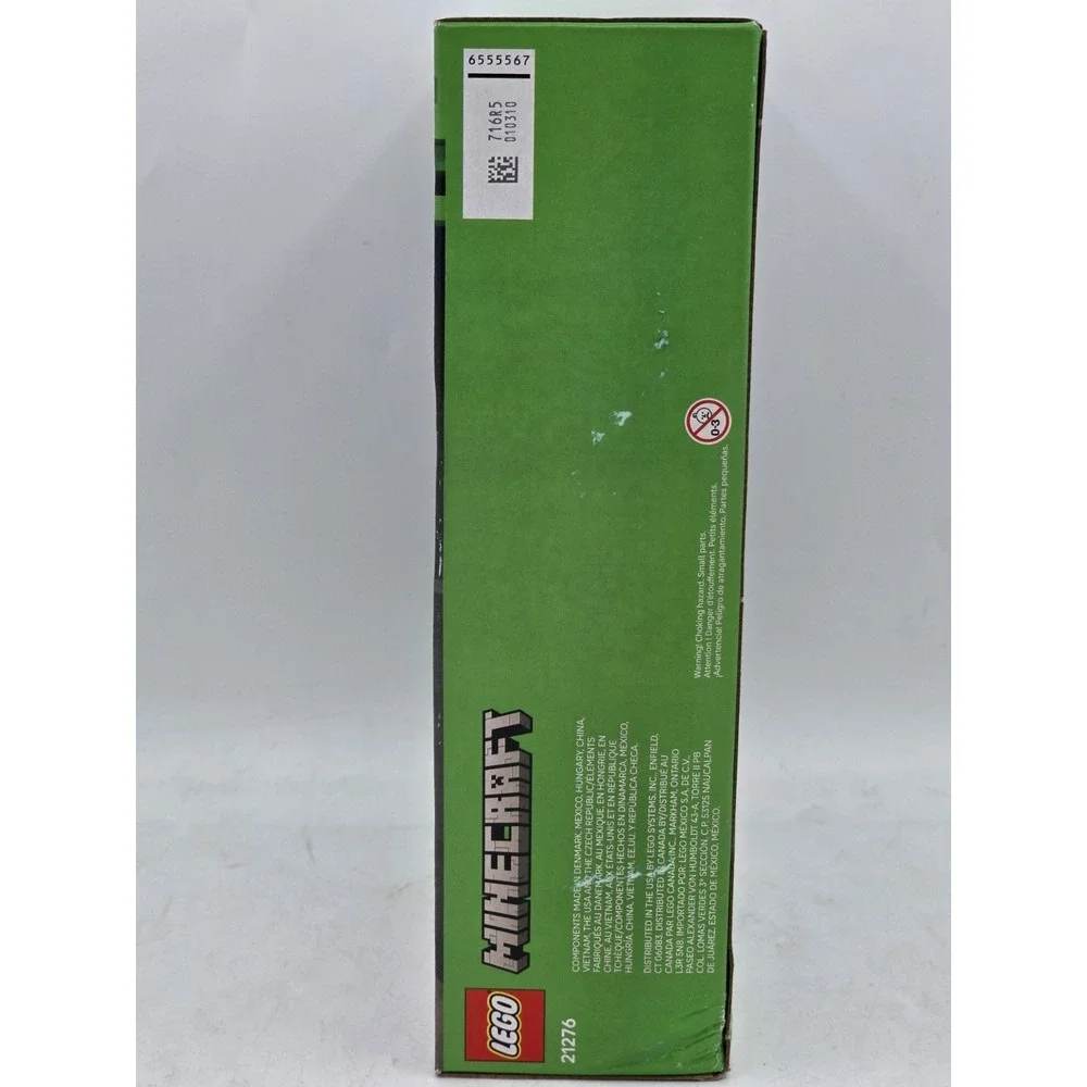 LEGO Minecraft The Creeper Kids Building Toy IN STOCK 665 Pc - DAMAGED‎ BOX